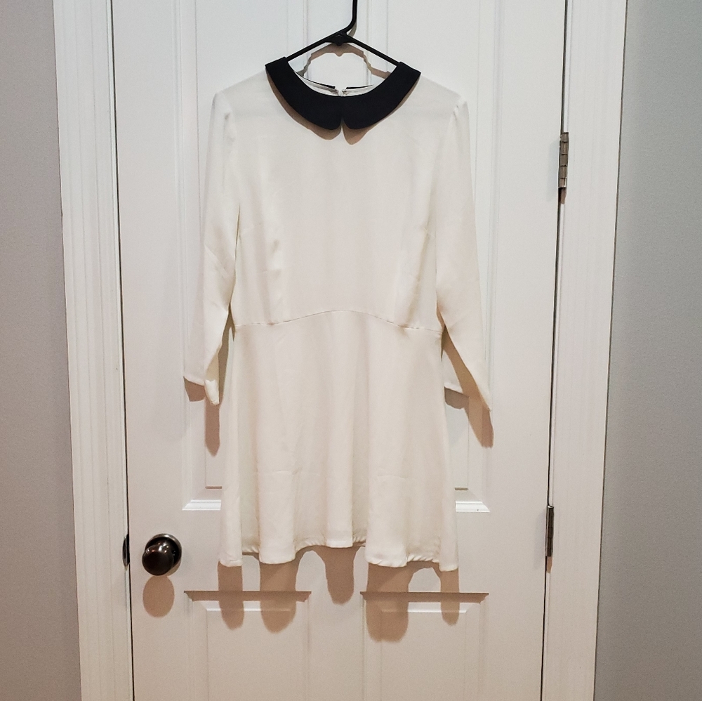 Nasty Gal Black and White Dress